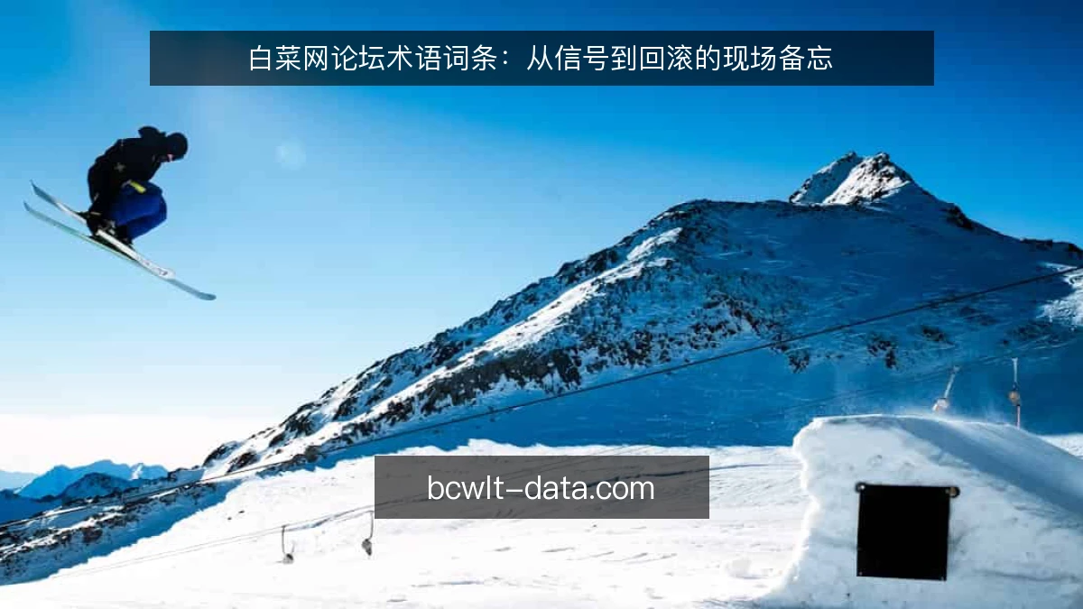 白菜网论坛术语词条：从信号到回滚的现场备忘