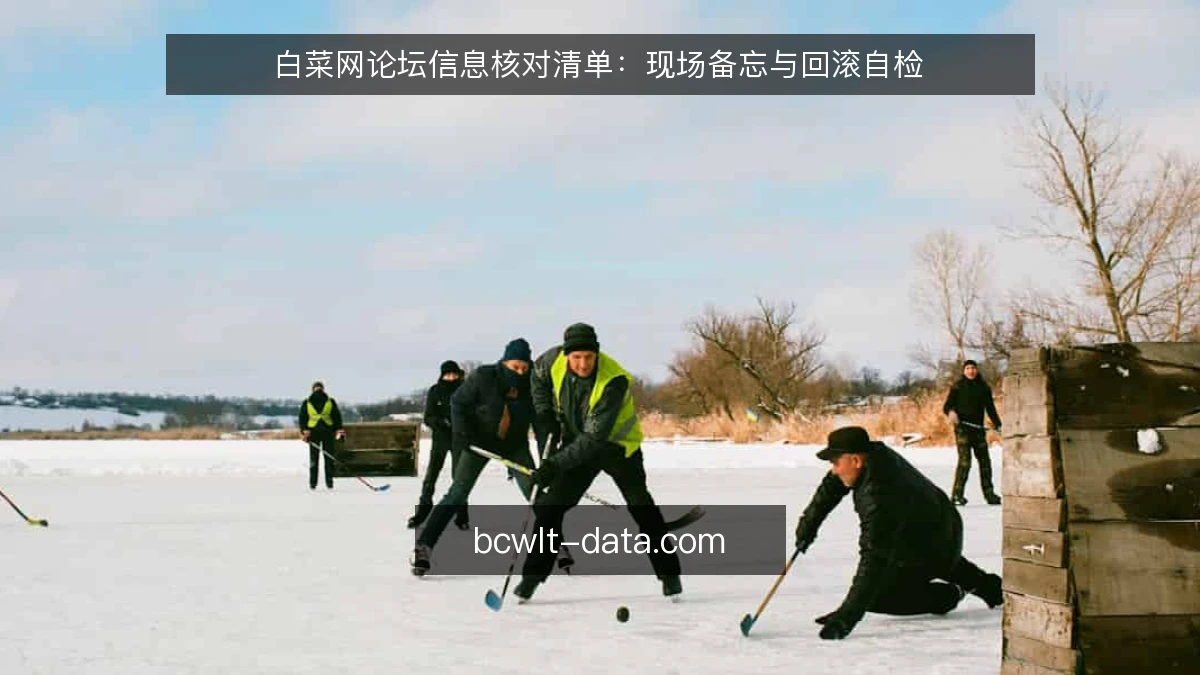 白菜网论坛信息核对清单：现场备忘与回滚自检
