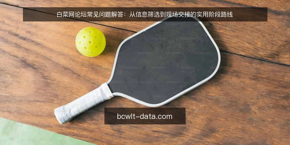 白菜网论坛常见问题解答：从信息筛选到现场交接的实用阶段路线 — 基线：先明确信息需求边界 配图