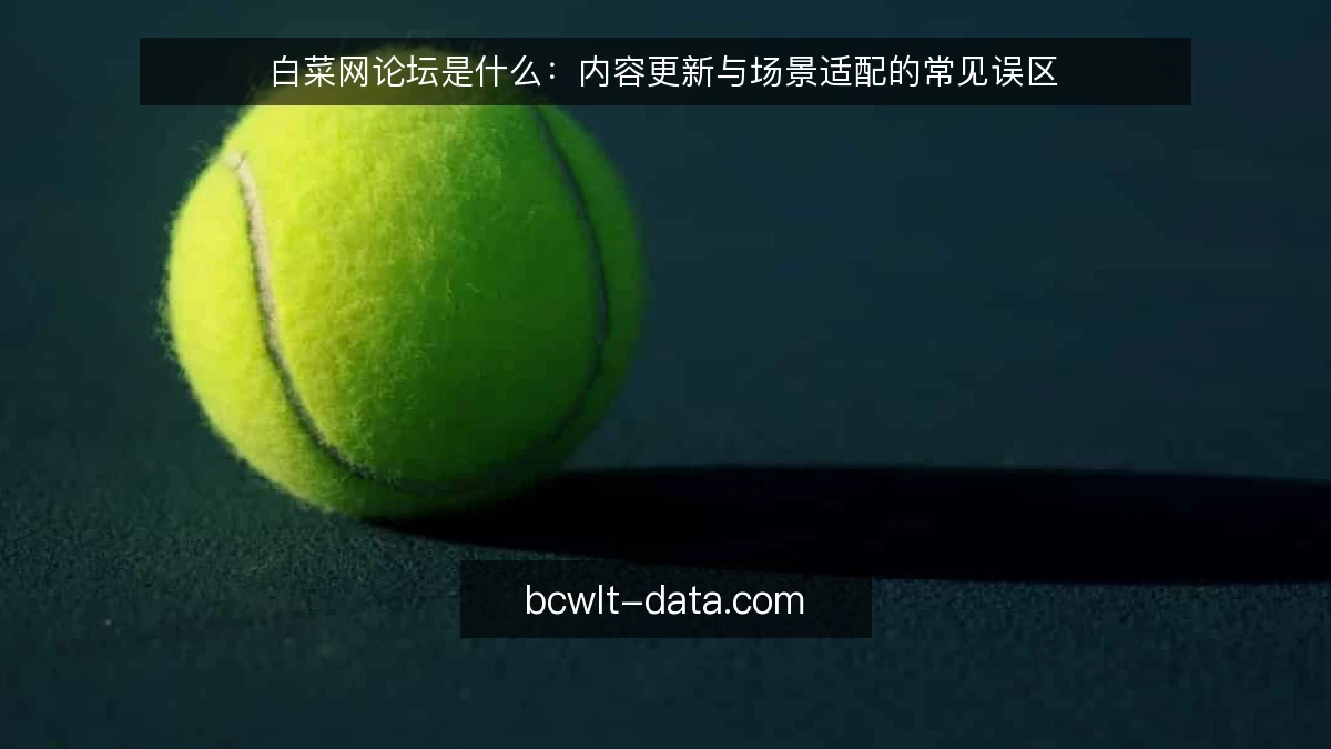 白菜网论坛是什么：内容更新与场景适配的常见误区